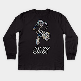 bmx Kids Long Sleeve T-Shirt